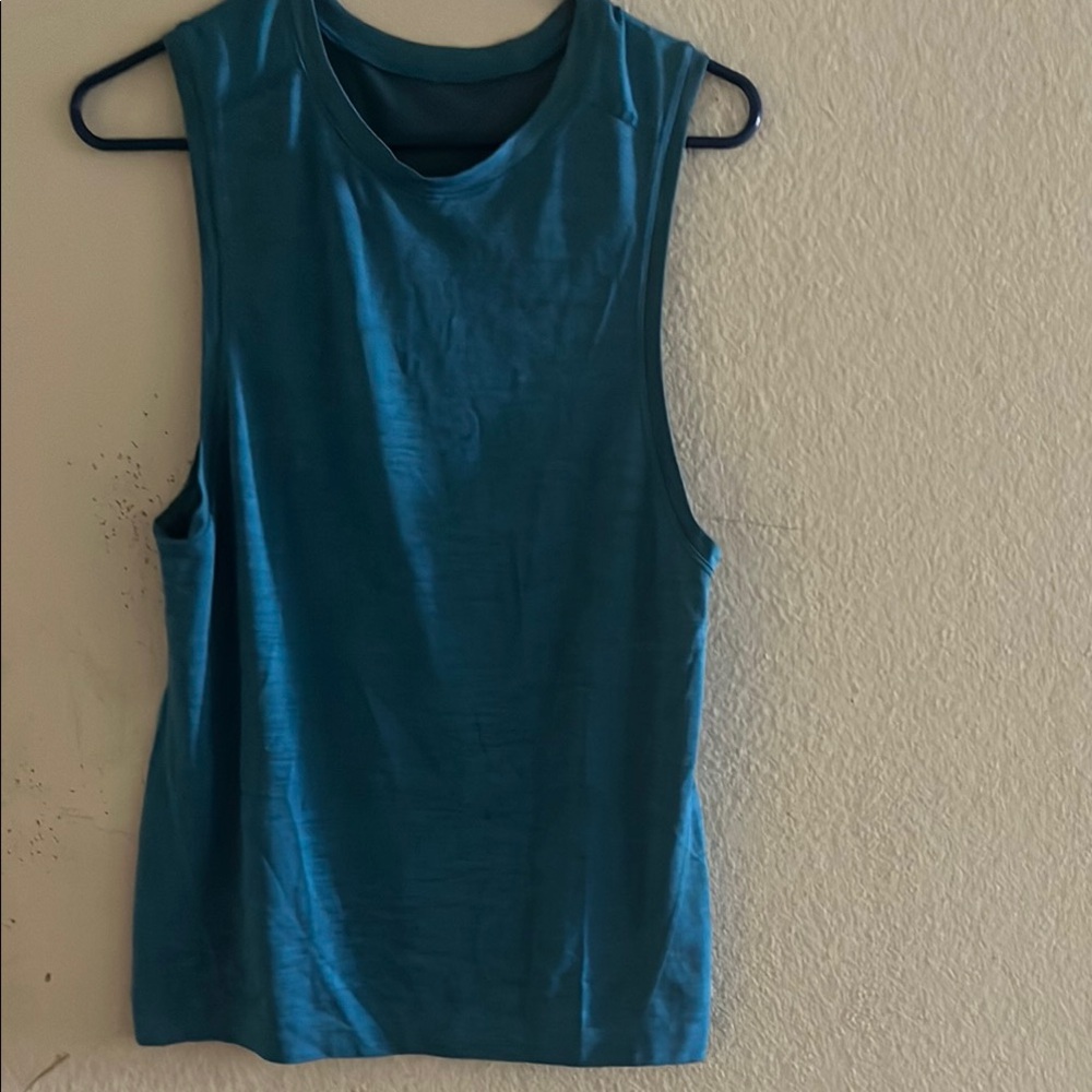 Sleeveless Teal Top
